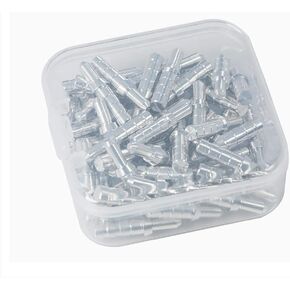 BICASTER 50pcs Arrow Pin Nock Bushing DIY Archery Nock Pins Adapters
