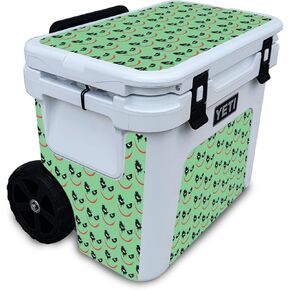 Cooler Skin Compatible with Yeti Roadie 32 Wheeled Cooler - Why So Serious - Premium 3M Vinyl Protective Wrap Decal Cover - Easy to Apply | Crafted in The USA by MightySkins