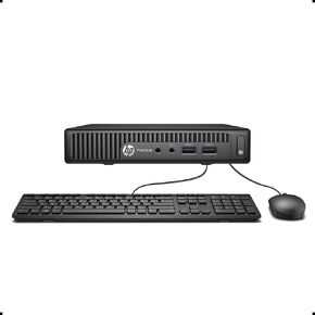 HP ProDesk 400 G2 Mini Desktop PC, Intel Quad Core i5-6500T up to 3.1GHz, 8G DDR4, 500G, WiFi, BT 4.0, Windows 10 Pro 64 Bit-Multi-Language Supports English/Spanish/French(Renewed)