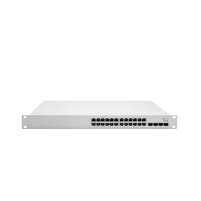 Cisco Meraki Cloud Managed MS225-24P Series 24 Port Gigabit Switch - 24x 1GbE Ports, 4 x SFP 10GbE Uplink Interfaces, 370W PoE (Renewed)
