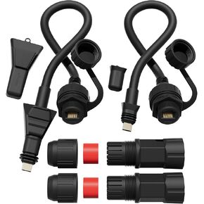 Starlink Flat High Performation Ethernet Adapter SPX مقاوم للماء إلى RJ45 Starlink Cableler Cable for Starlink FHP Super and Power Supply