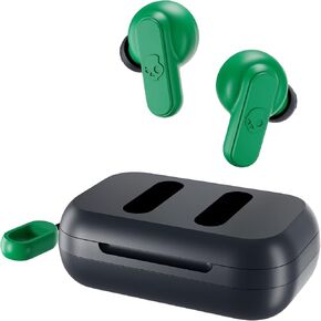 Skullcandy Dime 2 True Wireless In-Ear Earbuds - Dark Blue/Green (Renewed)