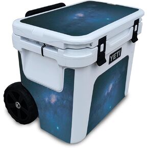 تبريد البشرة المتوافقة مع yeti roadie 32 برودة بعجلات - سماء ليلية - قسط 3M فينيل غلاف الافتراء غطاء ملصق - سهل التقدم | مصنوع في الولايات المتحدة الأمريكية من قبل Mayyskins