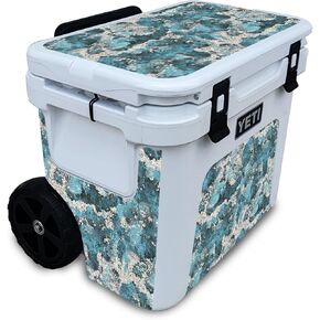Cooler Skin Compatible with Yeti Roadie 32 Wheeled Cooler - Rift - Premium 3M Vinyl Protective Wrap Decal Cover - Easy to Apply | Crafted in The USA by MightySkins