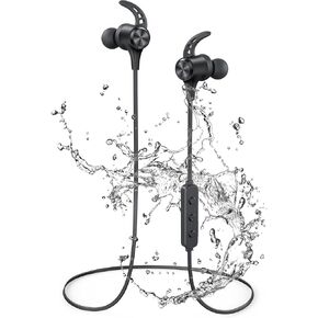 Gsoemon Bluetooth 5.2 Wireless Earbuds with aptX, Magnetic Neckband, IPX7 Waterproof, Built-in Mic, 16H Playtime, Lightweight Sport Earphones