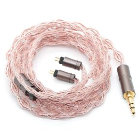 كابل ترقية في الأذن 4 ، كابل Audiophile IEM من النحاس مع 2Pin-4.4mm متوافق مع سماعات HIFI السائدة (2Pin-4.4mm)