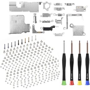 بالنسبة إلى iPhone 14 Pro Complete Metal Bracket Response 14Pro ، قم بغطاء لوحة معدنية داخلية كاملة مع مفكات Fix Tool A2650 ، A2889 ، A2890 ، A2891 ، A2892