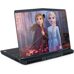 Skinit Decal Laptop Skin Compatible with Alienware M16 R2 Gaming Laptop - Officially Licensed Disney Frozen II Anna and Elsa Design