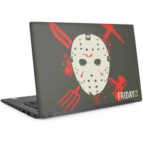 Skinit Decal Laptop Skin Compatible with Latitude 5310 - Officially Licensed Warner Bros Friday The 13th Jason Voorhees Mask Design