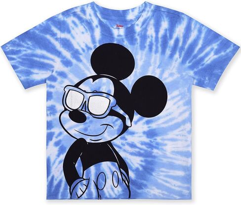 Disney Mickey Mouse Boys T-Shirt for Toddlers and Little Kids – Green/Red/Grey/Blue/Yellow in Saudi Arabia