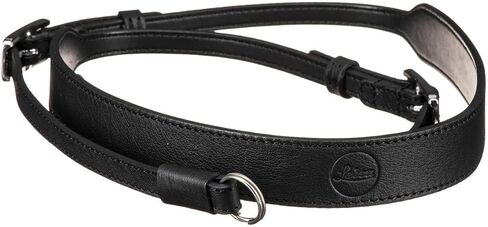 Leica Leather Carrying Strap Q2, Black in Saudi Arabia