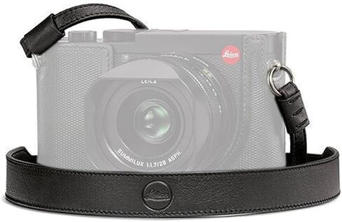 Leica Leather Carrying Strap Q2, Black in Saudi Arabia