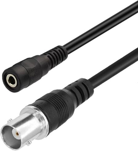 BNC Male to 3.5mm Female Adapter Radio Antenna Extension Cable 3.3 feet in Kuwait