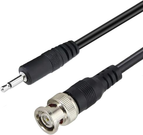 BNC Male to 3.5mm Female Adapter Radio Antenna Extension Cable 3.3 feet in Kuwait