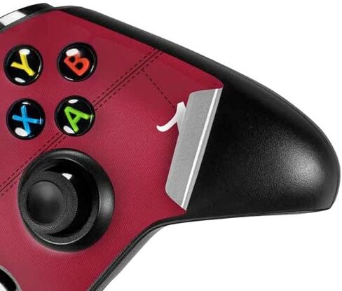 Skinit Skinit Gaming Gaming Continciped مع وحدة تحكم Xbox One X - تصميم جامعة ألاباما مارون جيرسي in Saudi Arabia