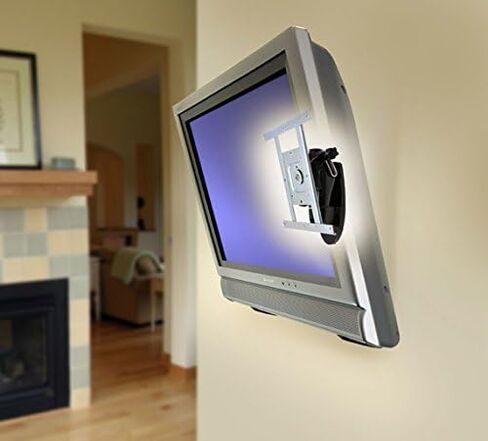 Ergotron - LX HD Single Monitor Pivot ، Vesa Wall Mount - للشاشات التي تصل إلى 49 بوصة ، من 0 إلى 50 رطلاً ، عمق عرض أقل من 4 بوصات - Pivot in Saudi Arabia