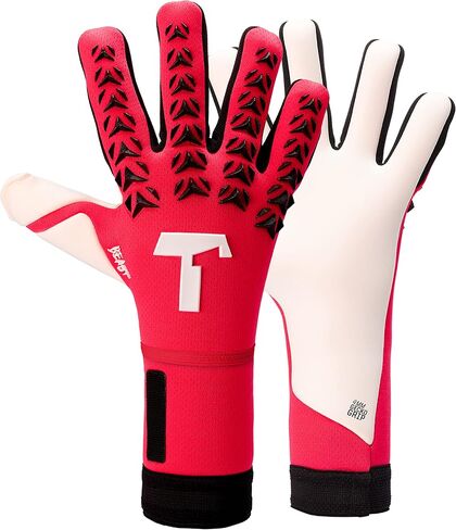T1TAN Dark Beast + LC (FP) - قفازات حارس المرمى - مع حماية للأصابع - قفازات حارس مرمى كرة القدم - مقاس 6 in Kuwait