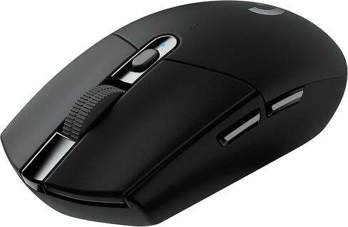 Logitech G305 Mouse Lightspeed Wireless Gaming Mouse ، مستشعر Hero 12K ، 12000 نقطة في البوصة ، خفيفة الوزن ، 6 أزرار قابلة للبرمجة ، عمر بطارية 250 ساعة ، ذاكرة على متن الطائرة ، الكمبيوتر/ماك - أبيض in Kuwait