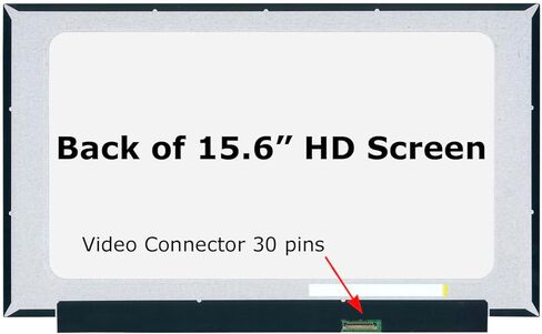 Screenarama استبدال الشاشة الجديدة لـ N156BGA-EA3 Rev.C3 ، HD 1366x768 ، Matte ، LCD LED عرض مع أدوات in Kuwait