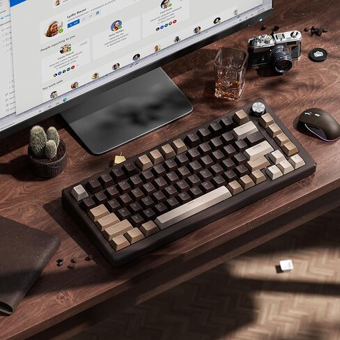 XVX تألق من خلال Keycaps -133 Keys Cherry Profile Double Shot Keycaps متوافقة مع 60 ٪/75 ٪/100 ٪ لوحة مفاتيح ميكانيكية للألعاب الرجعية in Kuwait