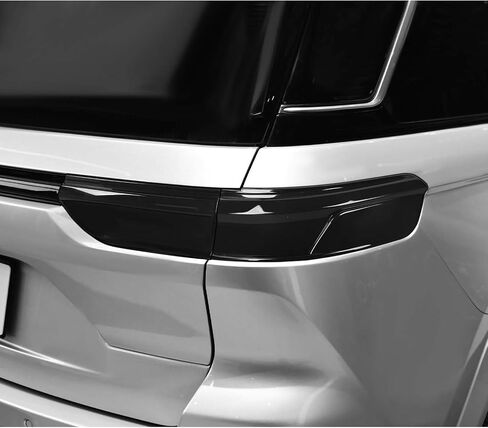 Hoolcar Tail Light Lamp Cover Guard Taillight Trim Bezel Frame Decor Exterior Accessories Compatible with Jeep Grand Cherokee 2014-2020, Smoked Black in Saudi Arabia
