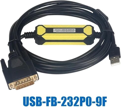 USB-FB-232P0-9F Suitable FBE USB Port Programming Cable FB-232P0-9F-150 for FBE-MU/MA/MC Series PLC RS232 Port Cable in Saudi Arabia