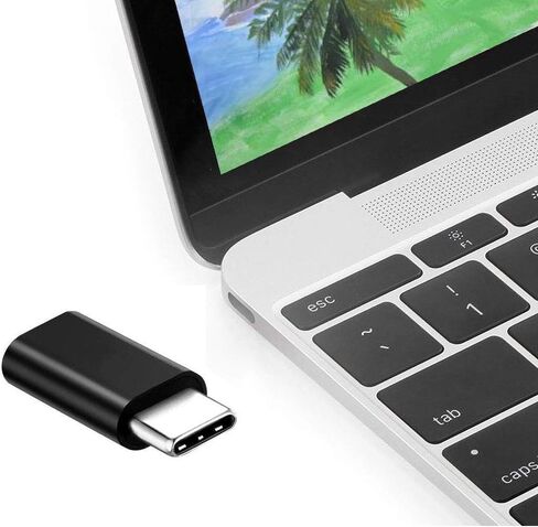 AUSAYE USB Type C Adapter, 4 Pack, USB C to Micro USB Adapter Connector USB C Adapter Fast Charging for Samsung Galaxy S9 S8 S8+ S10 Note 8 9 10,MacBook, for LG V30 G5 G6 in Saudi Arabia