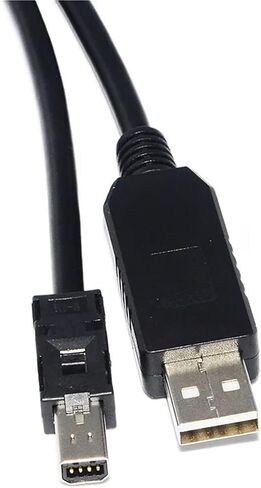 CHIP USB to 2040008-1 Adapter RS232 Converter Serial Communication Cable for A5 A6 SERVO Drive X2 Port(5m) in Kuwait