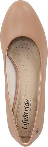 LifeStride Womens Parigi Pump Platino Gold Metallic 9.5 W in Saudi Arabia
