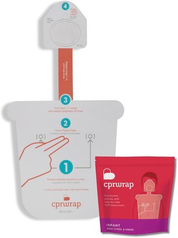 CPRWrap - Infant Size CPRWrap Aid, for Ages 12 Mos & Under in Saudi Arabia