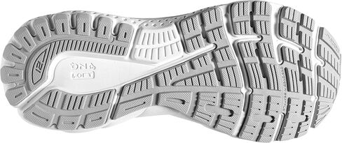Brooks Women's Adrenaline GTS 21 Supportive Running Shoe - White/Peacoat/Coral - 8 Medium in Saudi Arabia