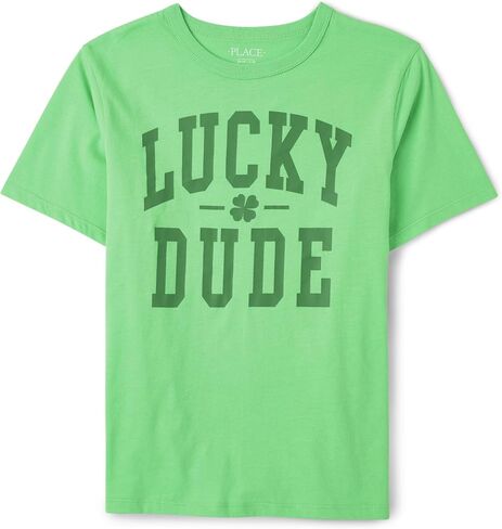 The Children's Place Boys' All Holidays Short Sleeve Graphic T-Shirts, Bunny Humor, Small in Saudi Arabia