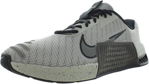 حذاء رياضي رياضي للتمارين الرياضية للرجال من Nike Metcon 9، Lt Iron Ore Flat Pewter Black، 13 in Saudi Arabia