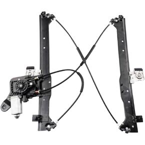 Power Window Regulator w/Motor Rear Right Passenger Side Replacement for Chevry 2000-2006 Suburban 1500 2500 & Silverado 3500 GMC Yukon XL 1500/2500 Cadillac Escalade EXT