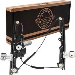 Brock Replacement Driver Front Power Window Regulator w/Motor Assembly Compatible with 2006-2010 Grand Cherokee 4589171AD 4589171AH