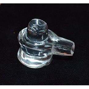 كريستال كوارتز مبارك ونشط Sphatik Sphatika Shivling Shiva Lingam Shiva Linga 10-15 جرام in Kuwait