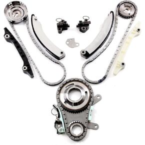 SCITOO Timing Chain Kit for Jeep for Ram for Dodge for Mitsubishi Liberty 1500Nitro Dakota Ram 1500 Commander Grand Cherokee Durango Raider 3.7L 9-0393SB