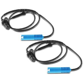 A-Premium ABS Wheel Speed Sensors Compatible with BMW 7-Series 740i/740iL 1999-2001, 750iL 1998-2001, Z8 2000-2003, Rear Left & Right 2-PC Set