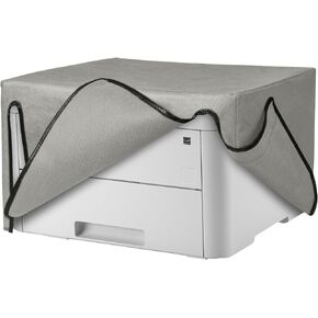 kwmobile Dust Cover Compatible with Brother HL-L3210CW / HL-L3230CDW LED - Printer Case - Fabric Protector Cover - Dark Grey