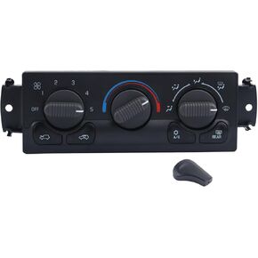 599-218 Climate Control Moduel for 1999-2002 Chevy Silverado GMC Sierra 1500 2500 3500 Yukon, 2000-2002 Chevy Suburban Air Conditioning A/C Heater Climate Control Panel