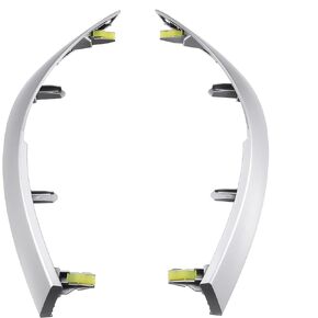 X AUTOHAUX Left and Right Upper Side Central Dashboard Cover Strip Trim for Toyota Corolla 2008-2013 55436-02330 55435-02370 Center Dash Navigation Side A/C Outlet Air Vent Panel Strip 1 Pair
