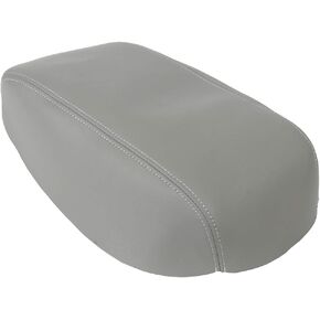 cciyu Armrest Center Console Lid Cover Beige Leather Armrest Covers Replacement fit for 2007-2011 For Toyota Camry