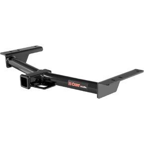 CURT 13193 Class 3 Trailer Hitch, 2-Inch Receiver, Fits Select Ford Transit 150, 250, 350, GLOSS BLACK POWDER COAT