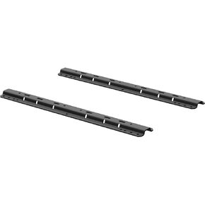 CURT 16204 Industry-Standard 5th Wheel Hitch Rails, Carbide Black, 25,000 Pounds