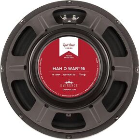 EMINENCE Red Coat Series Man O War 12" Guitar Speaker, 120 Watts at 16 Ohms, (MANOWAR16) in Kuwait