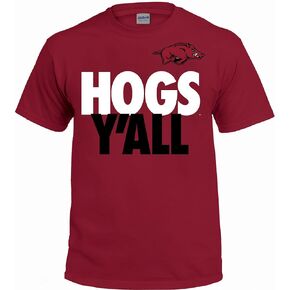 NCAA Y'all T Shirts - Multiple Universities Available - Up to 2X and 3X