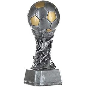 Decade Awards Soccer Team Tower Trophy - 9 Inch Celebrate Victory with This Ideal Soccer Award for MVPs, Teams and AYSO Tournaments - Engraved Plate on Request