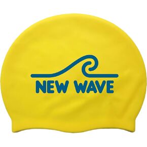 New Wave Swim Cap - Silicone Swim Cap by New Wave Swim Buoy (60g Large)