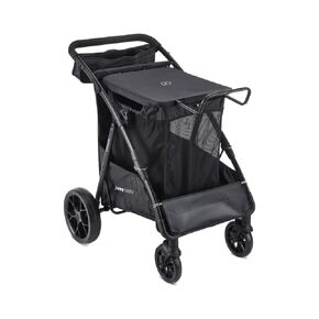 Joovy Platoon Utility Cart - The Ultimate Beach Wagon with All-Terrain Wheels, Removable Storage Basket, Personal Organizer, 150Lbs Capacity