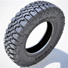 Evoluxx Rotator M/T Mud Off-Road Light Truck Radial Tire-33X12.50R20LT 33X12.50X20 33X12.50-20 119Q Load Range F LRF 12-Ply BSW Black Side Wall